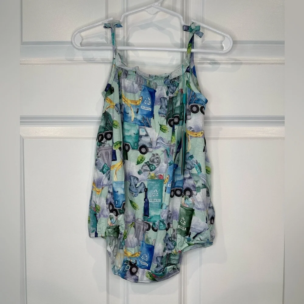 Posh Peanut Bubble Romper Size 2T‎ NWT